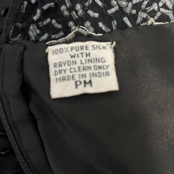 Laurence Kazar beaded cocktail dress - Picture 5 of 6